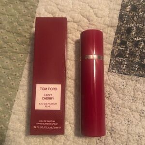 Tom Ford lLost Cherry Empty bottle and box 10ml